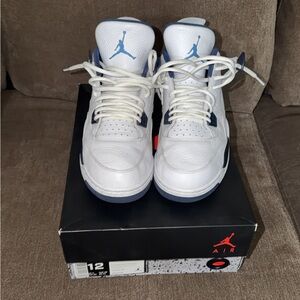 Size 12 - Air Jordan 4 Retro LS Columbia